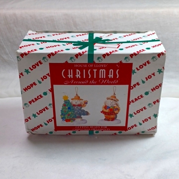 House Of Llyod Vintage  Handpainted Ornaments New W Box - Picture 4 of 6